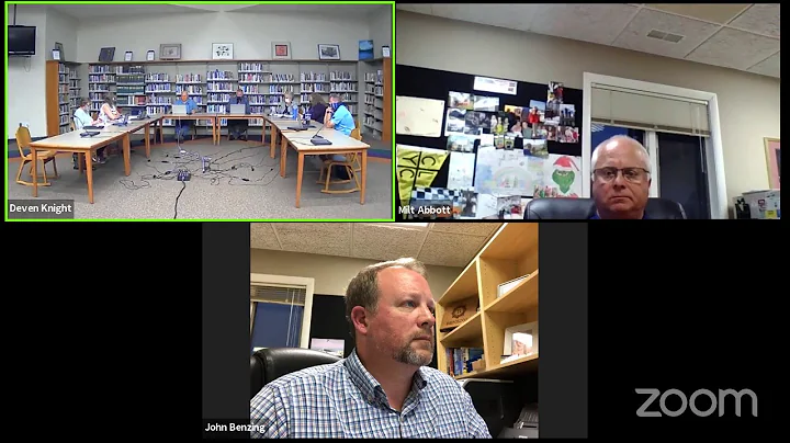 Tecumseh Public Schools Board of Education meeting 9-14-2020