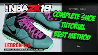 nba 2k19 shoe creator nike