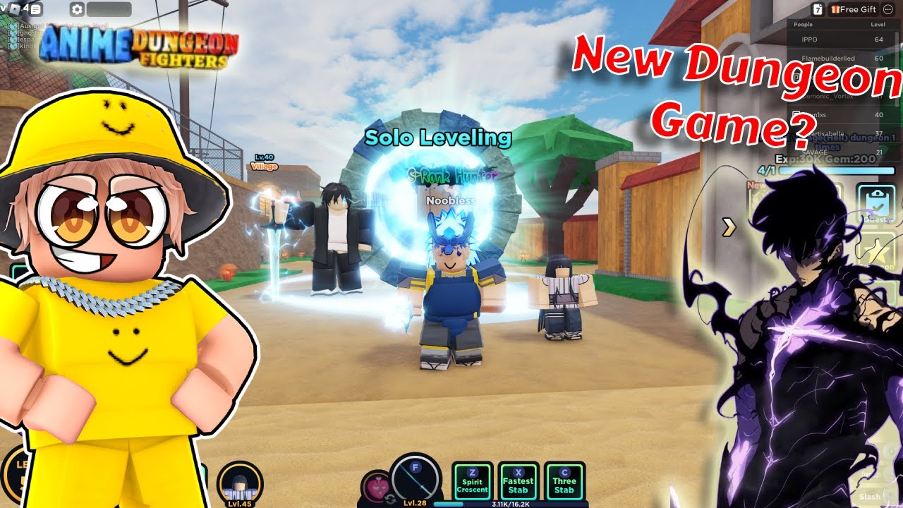 This New Anime Dungeon Game Is Insane!!! - YouTube