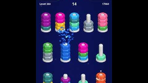 Sort Nuts Level 341 - 350 Walkthrough | PuzzleChallenge ✔️