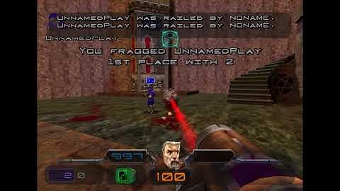 Dreamcast quake 3 arena Unreal tournament announcer
