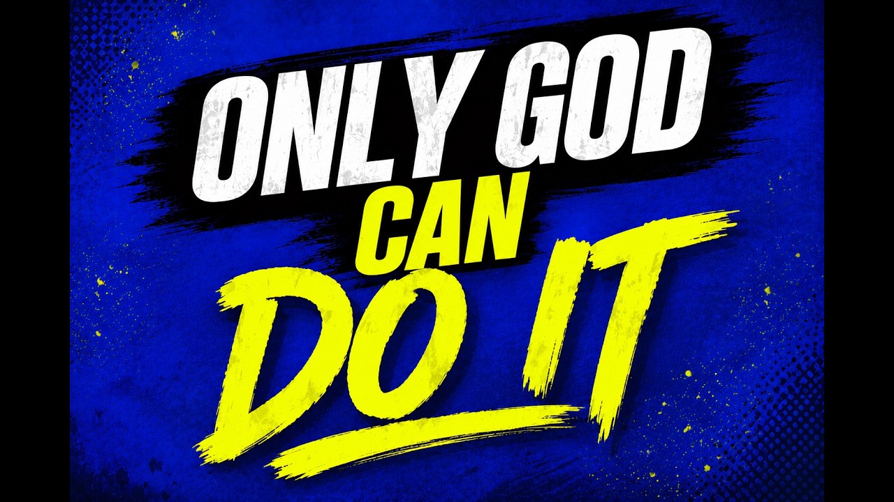 Only God Can Do It | Pastor Jonathan Millner | Freedom Church of the Triad