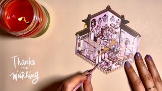 DIY| Scene Sticker [ASMR] Adorable Clothing Shop with Happy Bunnies & Pandas! 🐼🐰✨ screenshot 3