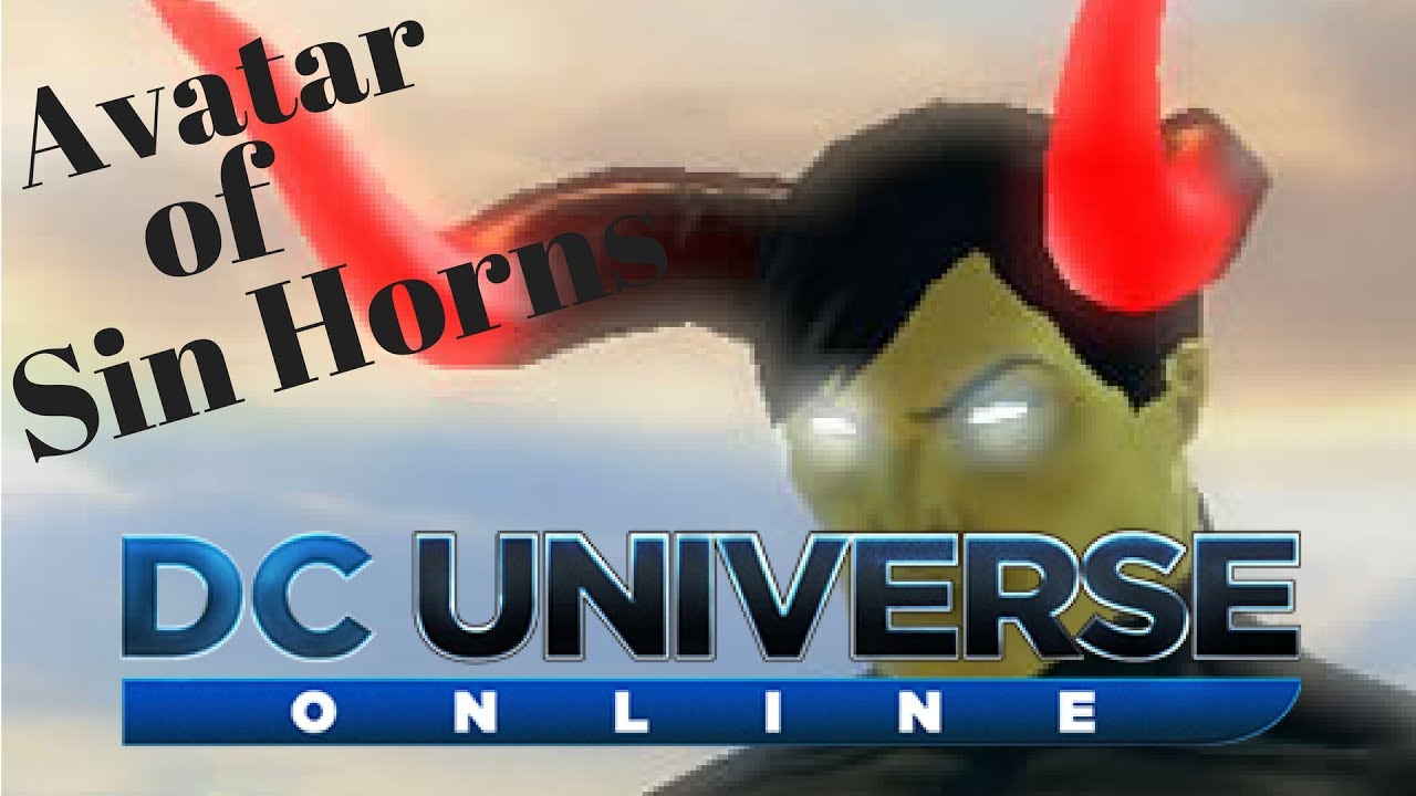 DCUO Demon Horns How to get avatar of sin horns! YouTube
