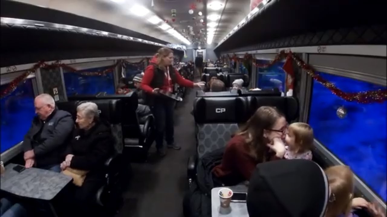 CCX News Gets Peek Inside Holiday Train - YouTube