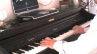 Video thumbnail of "Carlos Rivera  - Solo tu (piano cover)"