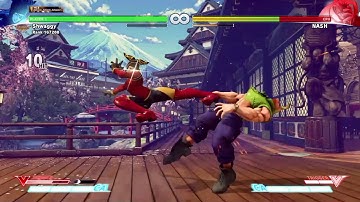 Street Fighter V Juri V Trigger Combos