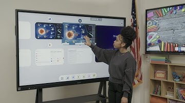 How to use the built-in tools on the Samsung Interactive Display WAF