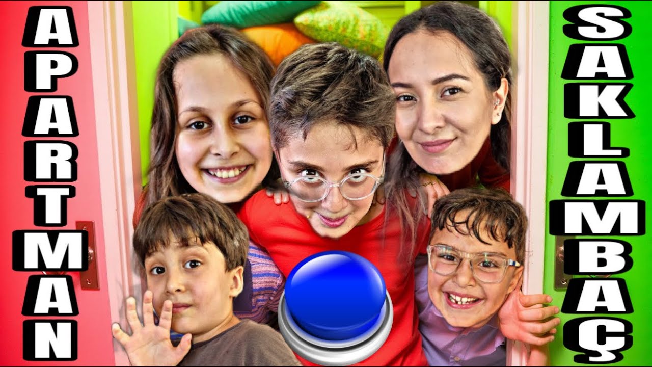 RÜYA SEDALI KUZENLERLE APARTMANDA EXTREME SAKLAMBAÇ !