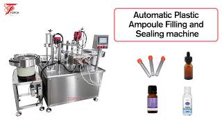 Plastic Ampoule Filling and Sealing Machine