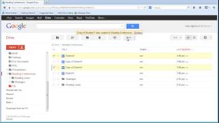 Setting up Google Docs to confer on student reading