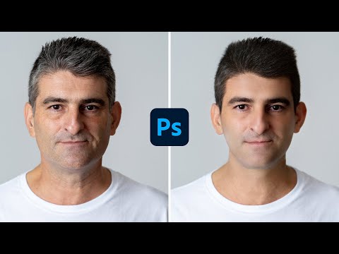 How to Make Someone Look Younger – Photoshop Tutorial