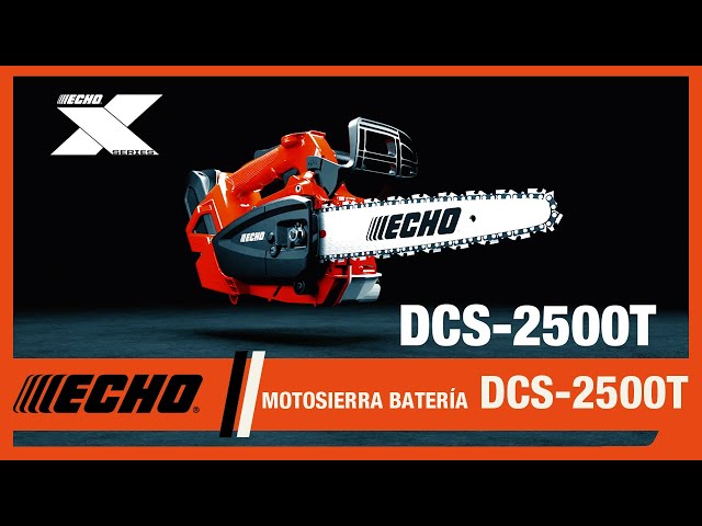 Nueva motosierra de batería DCS-2500 PRO (trailer) 