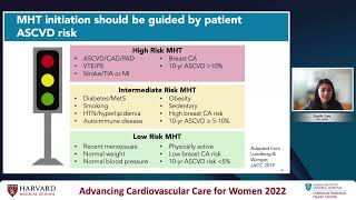 Hormones &amp; Cardiovascular Disease: Menopause &amp; Contraception