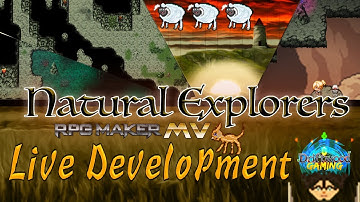 Live Video Game Dev stuff - More Monsters - Natural Explorers - RPG Maker MV