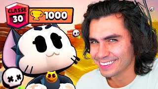 SUBI O KIT ATÉ O RANK 30 JOGANDO COMBATE SOLO no Brawl Stars