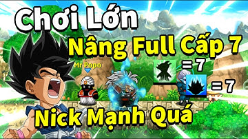 Ngọc Rồng Online - Chơi lớn nâng cấp đệ tử biến khỉ vĩnh viễn lên cấp 7 và full skill cấp 7