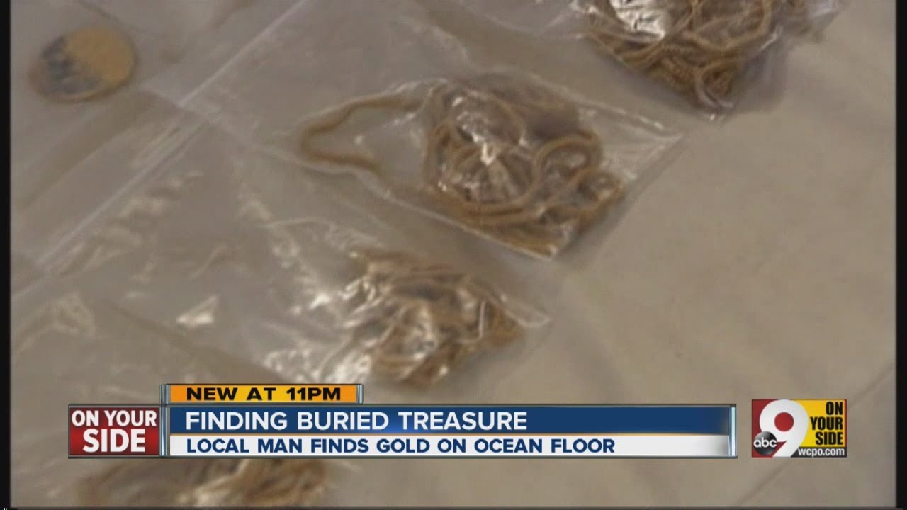 Florida family finds $350,000 worth of treasure offshore - YouTube