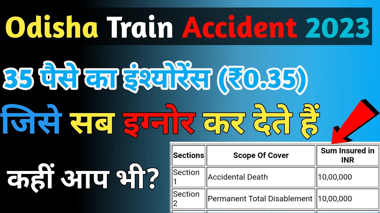 Odisha Train Accident 2023 | Irctc Nominee Update | irctc insurance policy details |