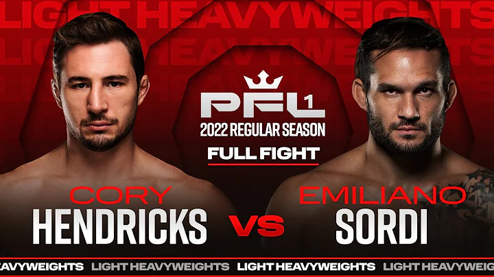 Cory Hendricks vs Emiliano Sordi | PFL 1, 2022