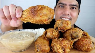 FRIED CHICKEN with SWEET CHILI GARLIC SAUCE | FILIPINO FOOD | MUKBANG PHILIPPINES collab @neanafood8022