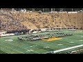 Scenes from cal band shows 102321