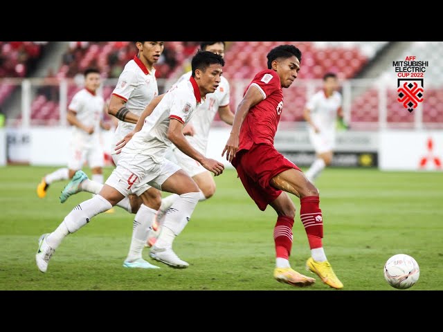 Indonesia vs Vietnam (AFF Mitsubishi Electric Cup 2022: Semi-Final 1st Leg Extended Highlights) class=