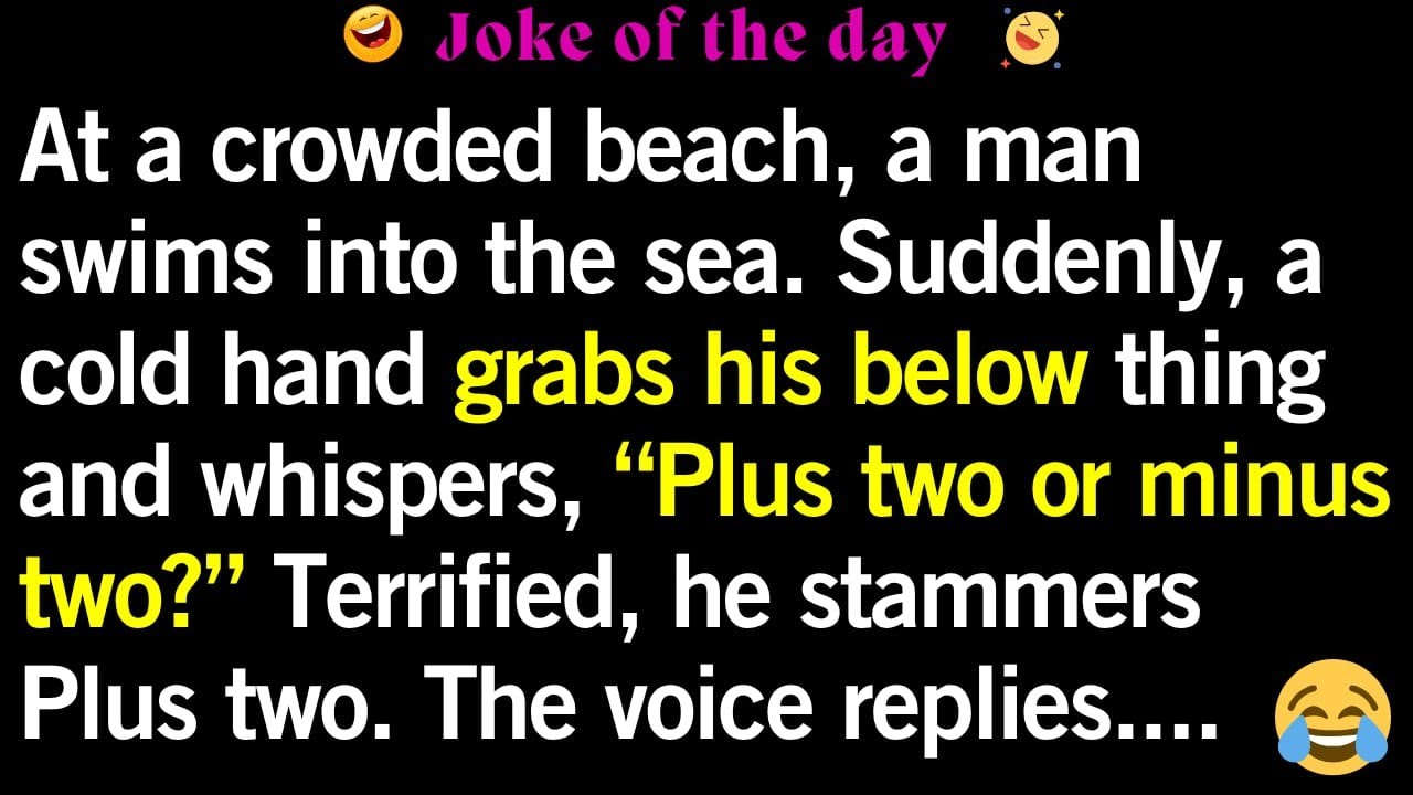 🤣 Beach Turns Hilarious – “Plus Two or Minus Two?” 😂🌊 - YouTube