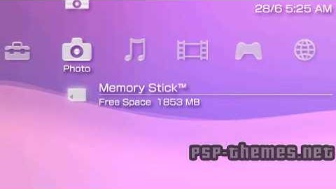 PSP Theme Amber-Tech theme PSP-Themes.NET