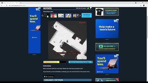 Rotate Speedrun! | CoolMathGames