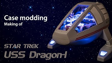 Star Trek Case Mod - USS Dragon-1