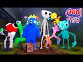 Rainbow Friends All Phases 360 View FNF Vs Roblox