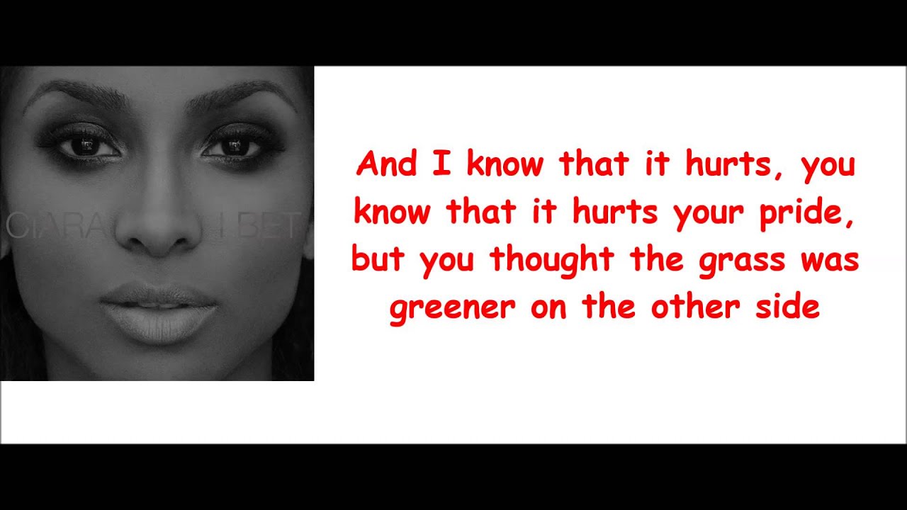 Ciara - I Bet (lyrics)