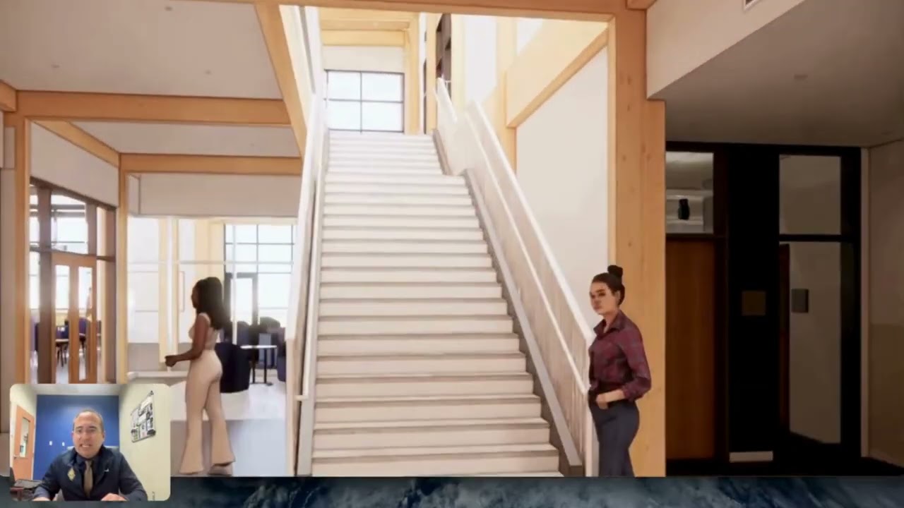 Banks HS Fly Over Rendering Video with Voiceover