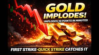 Gold Implodes 10 Points in Minutes — First Strike / Quick Strike Caught the Move