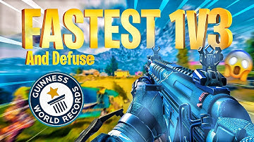 Fastest 1v3 clutch in codm | Call of duty mobile meme ft. Ice codm style (SND)