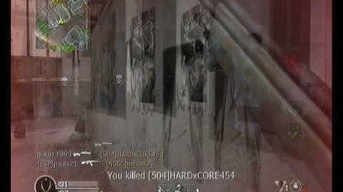 COD4 no scope sniper shot
