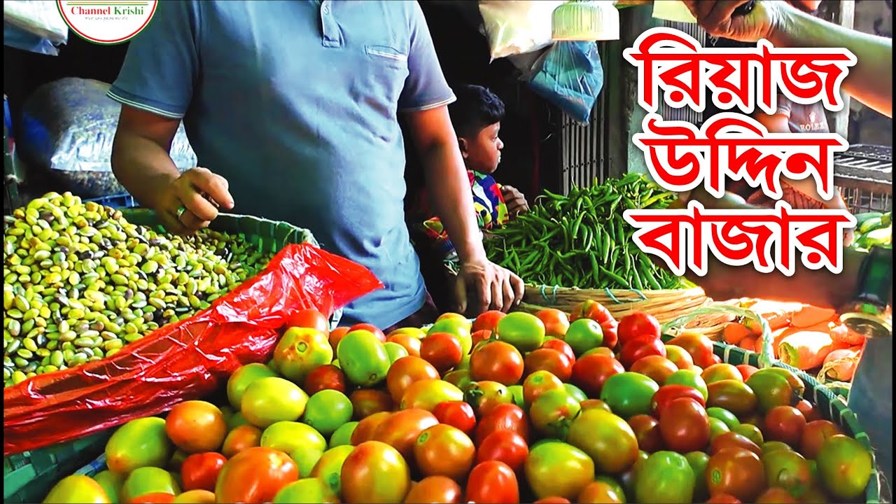 Riaz Uddin Bazar | রিয়াজ উদ্দিন বাজার | Chattogram | Krishi Vlog | Channel Krishi.