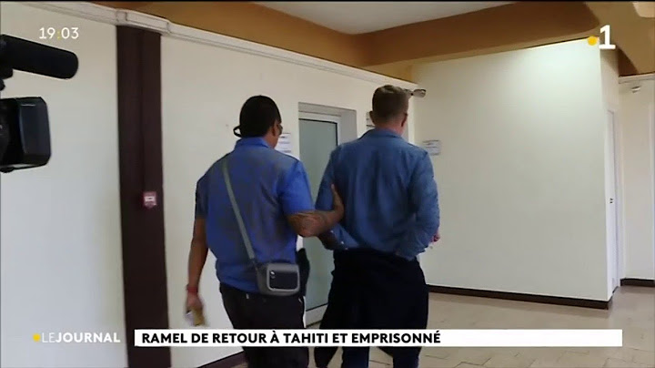 Affaire Boiron, Marc Ramel de retour à Tahiti et présenté au parquet