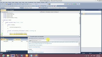 How to convert string to int in C#.net