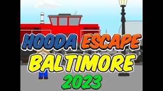 Hooda Escape Baltimore 2023 - Walkthrough / Hints / Cheats
