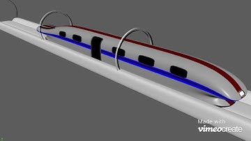 Hyperloop Bullet Train 3D Model | A Masterpiece Created by Govind Maya 3D