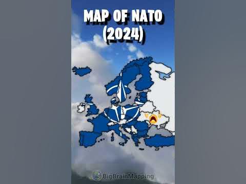 Map Of NATO (2024) #nato #sweden #geography #mapping #history #country ...