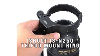 iShoot IS-N105G Tripod Mount Ring Installation