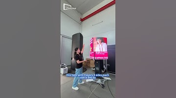 3 layers 4 sides rotating LED tower display #leddisplay #LEDscreen #retail #creativeleddisplay #led