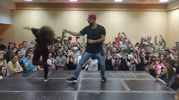 WZF2018: Aline & Charles Urban Zouk Demo ~ video by Zouk Soul