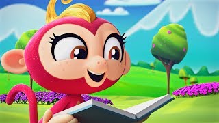 Fingerlings Tales | Bella The Monkey Has Fun in Melody Village | Animal Cartoons for Kids