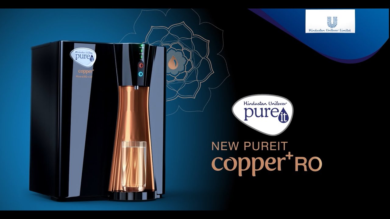 Pureit Copper+ Mineral RO+UV+MF - Immunity Boosting Copper Infused in RO  Water - YouTube