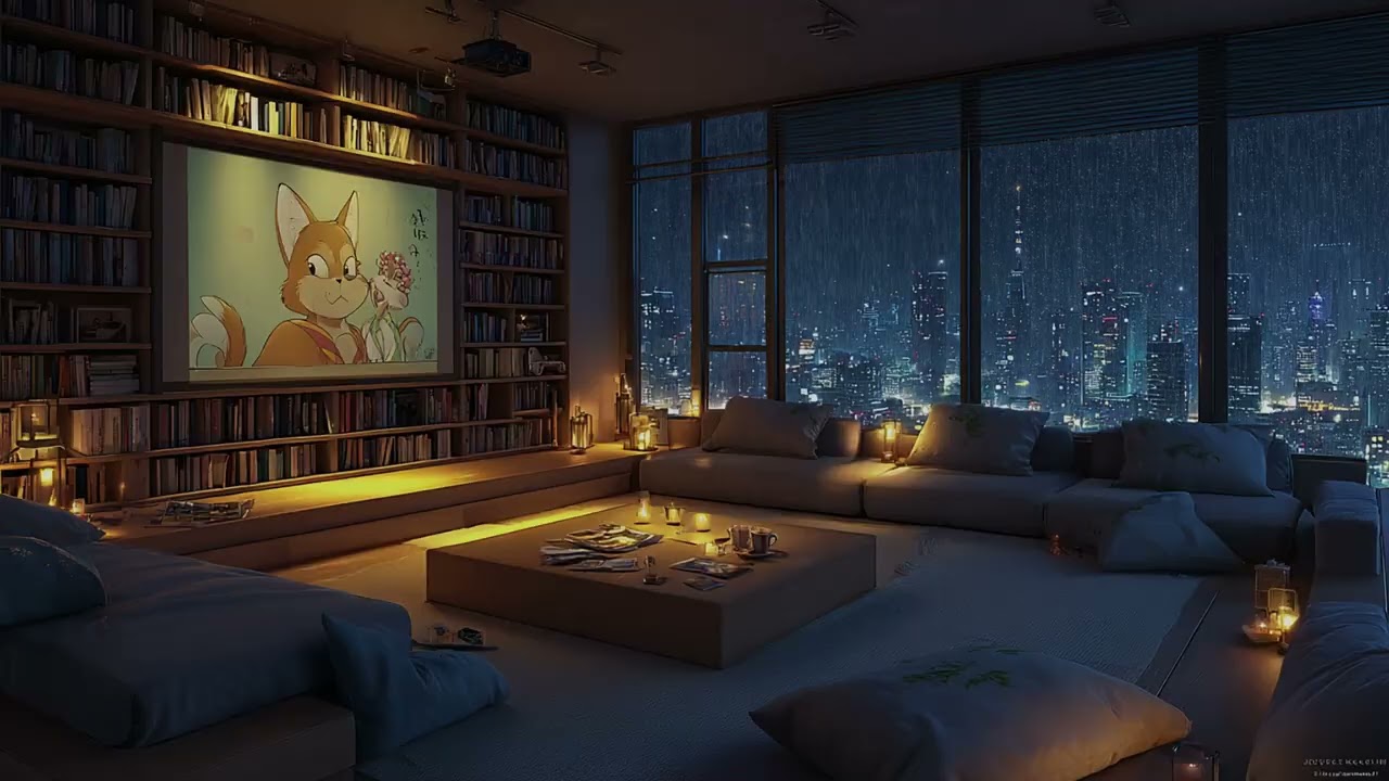 Raindrop Tranquility: Calming Rain Sounds for Sleep & Focus | Stress Relief & Relaxation