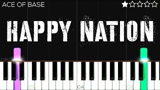 Ace of Base - Happy Nation | EASY Piano Tutorial by PHianonize 2,763 views 4 days ago 2 minutes